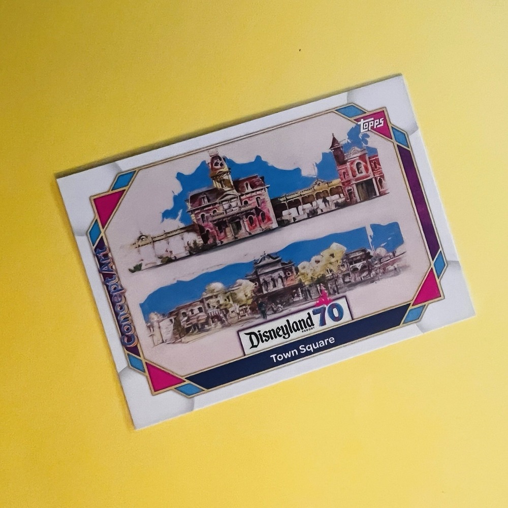 2025 Topps Disneyland Resort 70th Anniversary‎ Concept Art Carnation Café #121 - Picture 2 of 3